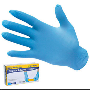Guante de Nitrilo descartable A925 Portwest