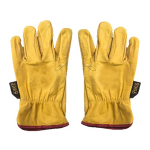 GUANTES DE BADANA AMARILLO STEELPRO