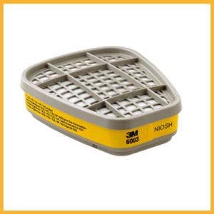 CARTUCHO QUÍMICO PARA VAPORES ORGANICOS 6003 (3M)