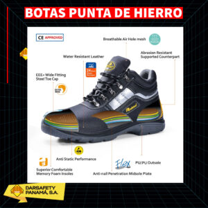 BOTAS SEGURIDAD PUNTA HIERRO