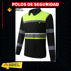 POLO MANGA LARGA REFLECTIVO